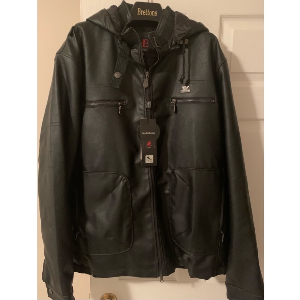 AE Emporio di Milano Men’s Leather coat XXL